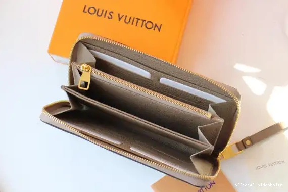 Official oldcobbler VUITTON ZIPPY LOUIS WALLET 0624